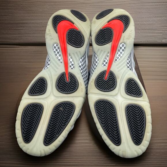 Nike Air Foamposite Pro Premium Pure Platinum Mens Size 11 Fast Shipping - Picture 11 of 11
